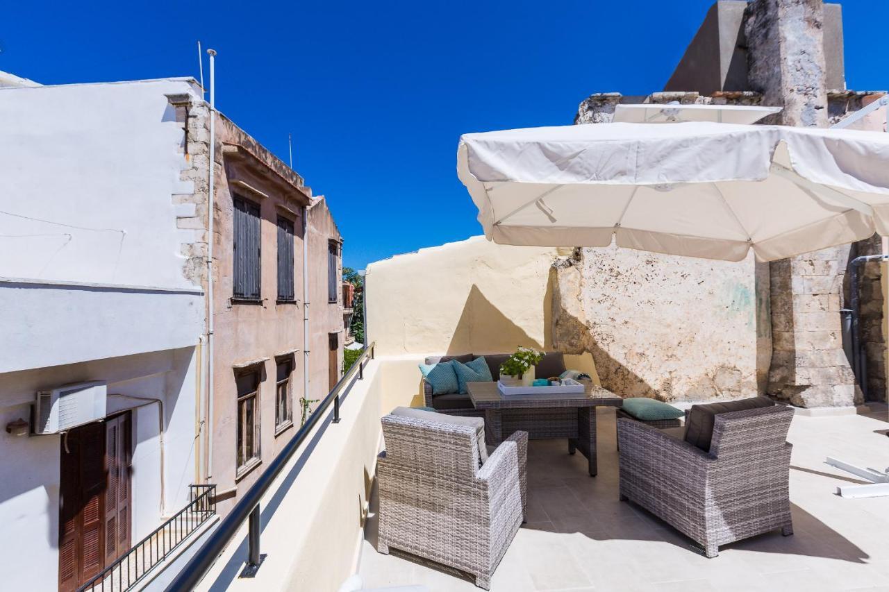 Anthoula'S House Apartment Rethymno  Bagian luar foto